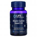Масло семян черного тмина, Black Cumin Seed Oil, Life Extension, 500 мг, 60 жевательных капсул - Фото миниатюра 1