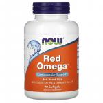 Красная омега, Red Omega, Now Foods, 90 капсул - Фото миниатюра 1