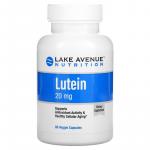 Лютеин, Lutein, Lake Avenue Nutrition, 20 мг, 60 растительных капсул - Фото миниатюра 1