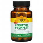Комплекс коэнзимов группы B, Coenzyme B-Complex, Country Life, 60 веганских капсул - Фото миниатюра 1