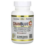 Клюква и голубика с витамином C, CranBlueC, California Gold Nutrition, 60 растительных капсул - Фото миниатюра 1
