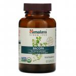 Бакопа, Bacopa, Himalaya, 60 вегетарианских капсул - Фото миниатюра 1