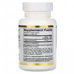 L-теанин, L-theanine, California Gold Nutrition, 100 мг, 60 растительных капсул  - Фото миниатюра 2