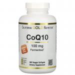 Коэнзим Q10, CoQ10, California Gold Nutrition, 100 мг, 360 вегетарианских капсул - Фото миниатюра 1
