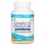 Рыбий жир для подростков, вкус лимона, Complete Omega Junior, Nordic Naturals, 283 мг, 90 капсул - Фото миниатюра 2