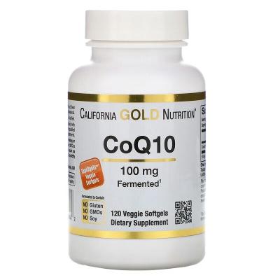 Коэнзим CoQ10, California Gold Nutrition, 100 мг, 120 капсул 