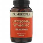 Липосомальный витамин С, Liposomal Vitamin C, Dr. Mercola, 1000 мг, 180 капcул  - Фото миниатюра 1