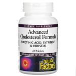 Улучшенная формула холестерина, Advanced Cholesterol Formula, Natural Factors, 60 таблеток - Фото миниатюра 1