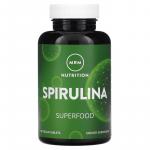 Спирулина, Spirulina, MRM, 180 веганских таблеток - Фото миниатюра 1