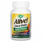 Мультивитамины для приема один раз в день, Живой! Nature's Way, 60 таблеток - Фото миниатюра 4