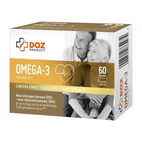 Омега-3, Omega-3, DOZ Product, 60 капсул