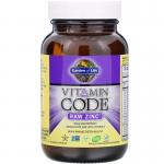 Сырой Цинк с витамином С, Vitamin Code, Raw Zinc, Garden of Life, Vitamin Code, 60 капсул - Фото миниатюра 1