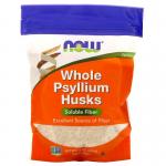 Псиллиум, подорожник, Whole Psyllium Husks, Now Foods, 454 гр. - Фото миниатюра 1