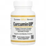 Куркумин комплекс с Омега3 (CurcuminUP), California Gold Nutrition, 400 мг/200 мг 30 капсул - Фото миниатюра 1