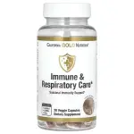 Засіб для зміцнення імунітету й дихальної системи, Immune Respiratory Care, California Gold Nutrition, 30 рослинних капсул - Фото миниатюра 1