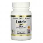 Лютеин с зеаксантином, Lutein with Zeaxanthin, California Gold Nutrition, 20 мг, 60 мягких таблеток - Фото миниатюра 1