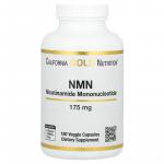 Никотинамид мононуклеотид, NMN (Nicotinamide Mononucleotide), California Gold Nutrition, 175 мг, 180 растительных капсул - Фото миниатюра 1