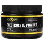 Электролитный порошок, натуральный вкус апельсина, Electrolyte Powder Natural Orange, California Gold Nutrition, SPORT, 279 г - Фото миниатюра 1