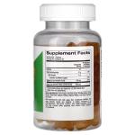 Витамин C для детей, без желатина, с натуральным апельсиновым вкусом, Vitamin C for Children Natural Orange Flavor, California Gold Nutrition, 60 вегетарианских жевательных таблеток - Фото миниатюра 2