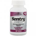 Мультивитамины и мультиминералы для женщин 50+, Sentry Senior, 21st Century, 100 таблеток  - Фото миниатюра 1