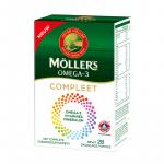 Омега-3 с витаминами и минералами, Omega-3 Complete, Mollers, 28 ежедневных порций - Фото миниатюра 2