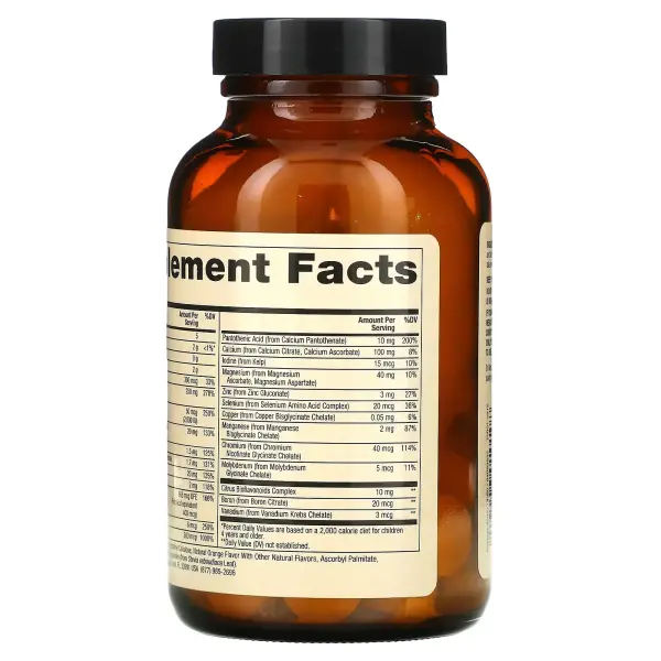 Жевательные мультивитамины для детей, Chewable Multivitamin for Kids, Dr. Mercola, 60 таблеток - Фото 3