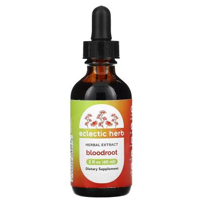 Экстракт сангвинарии, Bloodroot Extract, Eclectic Institute, 60 мл