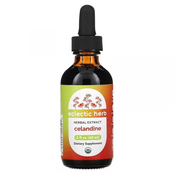 Чистотел, Celandine Extract, Eclectic Institute, 250 мг, 60 мл - Фото 1