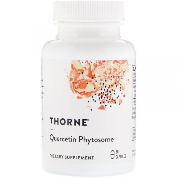 Thorne Research, Quercetin Phytosome, 60 Capsules  - Фото 1