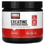 Моногидрат креатина, без добавок, Creatine Monohydrate Powder Unflavored, Force Factor, 300 г - Фото миниатюра 1