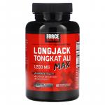 Экстракт корня эврикомы длиннолистой, Fundamentals, LongJack Tongkat Ali Max, Force Factor, 1200 мг, 60 растительных капсул - Фото миниатюра 1