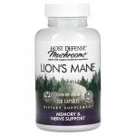 Ежовик гребенчатый, поддержка памяти и нервной системы, Mushrooms Lion's Mane Memory & Nerve Support, Fungi Perfecti Host Defense, 120 вегетарианских капсул - Фото миниатюра 1