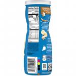 Снеки из воздушных злаков, от 8 месяцев, вкус банана, Grain&Grow Snack 8 Months Banana, Gerber, Puffs, 42 г - Фото миниатюра 2