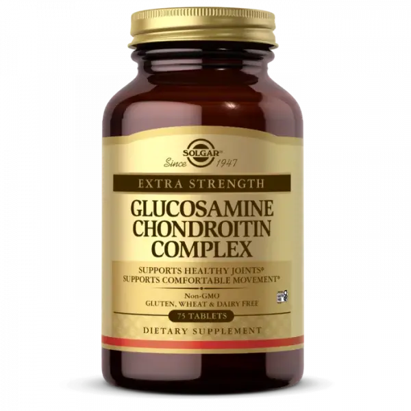 Глюкозамин Хондроитин, Glucosamine Chondroitin, Solgar, 75 таблеток