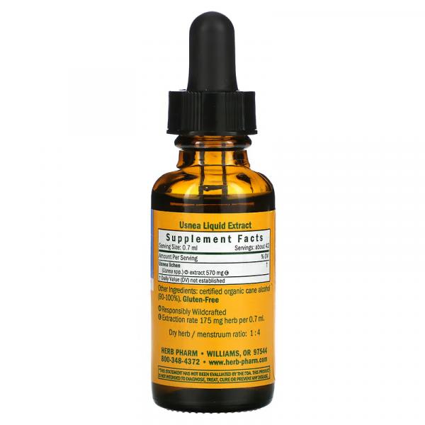 Уснея, Usnea, Herb Pharm, 30 мл - Фото 2
