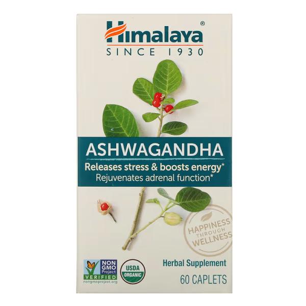 Ашваганда, Ashwagandha, Himalaya, 60 капсул - Фото 2