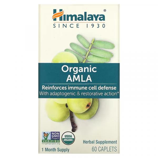 Амла, Organic Amla, Himalaya, 60 капсул - Фото 2