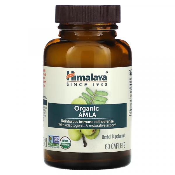 Амла, Organic Amla, Himalaya, 60 капсул - Фото 1
