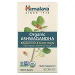 Ашваганда, Ashwagandha, Himalaya, 90 капсул - Фото миниатюра 1