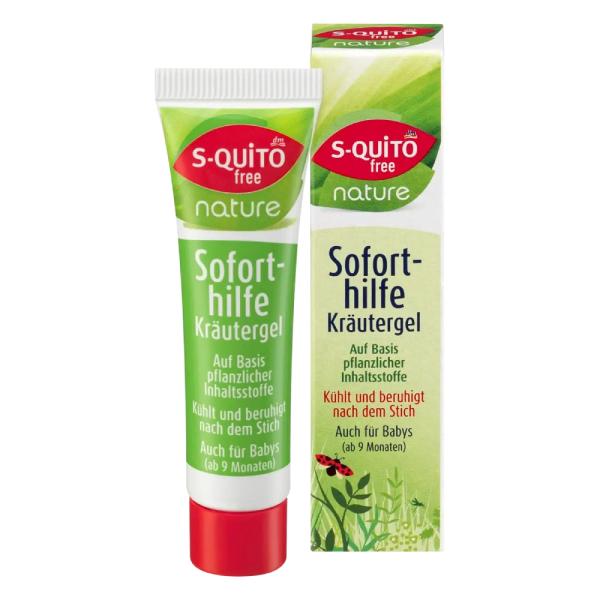 Гель від укусів комах миттєва допомога для дітей, Insect bite gel instant relief kids,  S-quitofree,15 мл - Фото 1