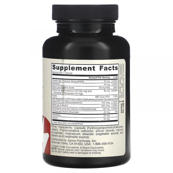 Витамины группы В, B-Right, Jarrow Formulas, 100 капсул  - Фото 2