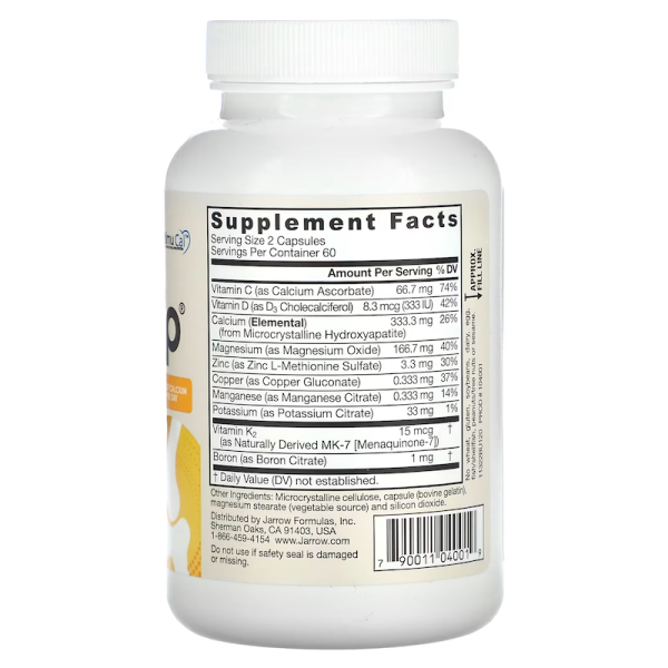 Витамины для костей, Bone-Up, Jarrow Formulas, 120 капсул - Фото 2