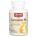 Куркумин 95, Curcumin 95, Jarrow Formulas, 500 мг, 60 растительных капсул - Фото миниатюра 1