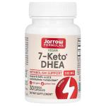 Веганский 7-кето-ДГЭА, Vegan 7-KETO DHEA, Jarrow Formulas, 100 мг, 30 растительных капсул - Фото миниатюра 1