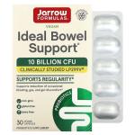 Веганская добавка для поддержки здоровья кишечника, 10 млрд КОЕ, Vegan Ideal Bowel Support 10 Billion CFU, Jarrow Formulas, 30 растительных капсул - Фото миниатюра 1