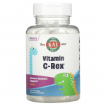 Vitamin C-Rex With Rose Hips, Rutin & Acerola, Orange Flavor, KAL, 100 Chewables - Фото миниатюра 1