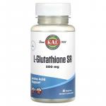 L-глутатіон SR, L-Glutathione SR, KAL, 500 мг, 30 вегетаріанських капсул - Фото миниатюра 1