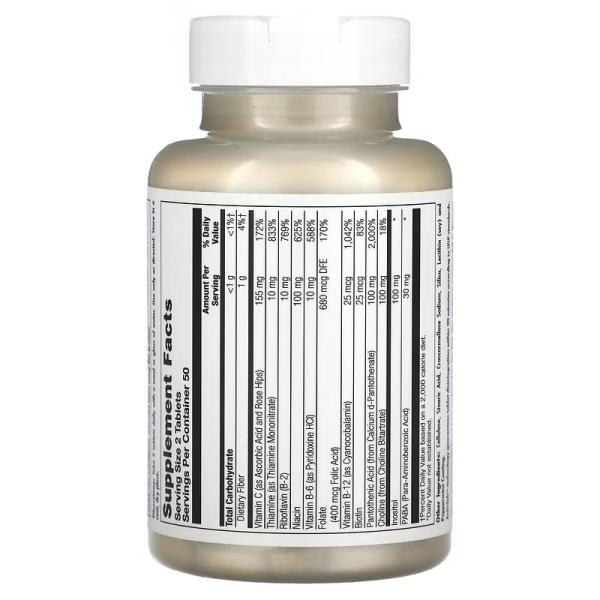 Комплекс против стресса группы B KAL, Stress B Complex, 100 таблеток - Фото 2