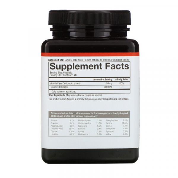 Коллаген, Collagen, Youtheory, 290 таблеток  - Фото 2