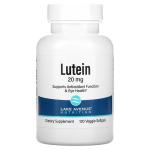 Лютеин, Lutein, Lake Avenue Nutrition, 20 мг, 120 растительных капсул - Фото миниатюра 1